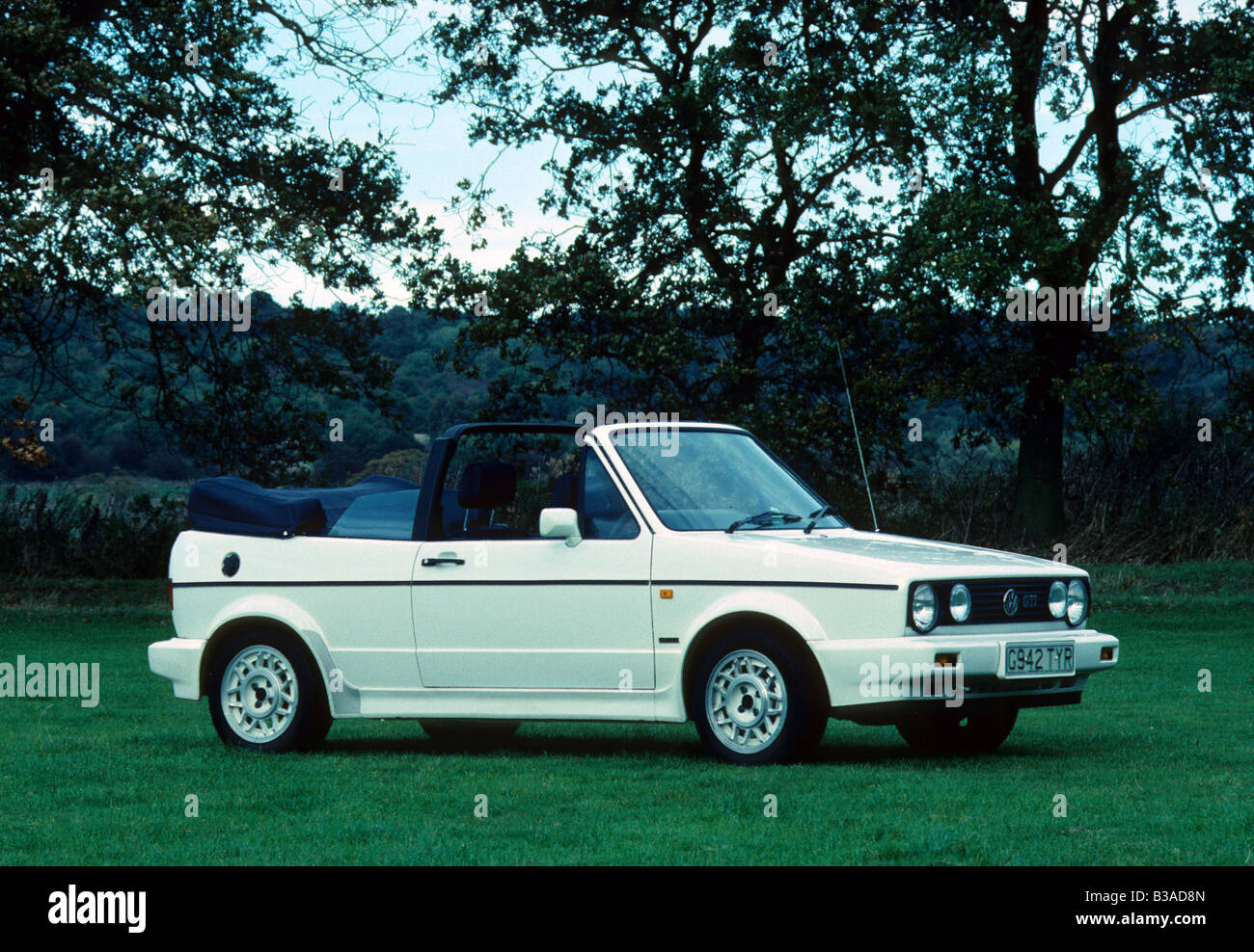 Volkswagen Golf Mk1 GTi Cabriolet of 1989 Stock Photo - Alamy