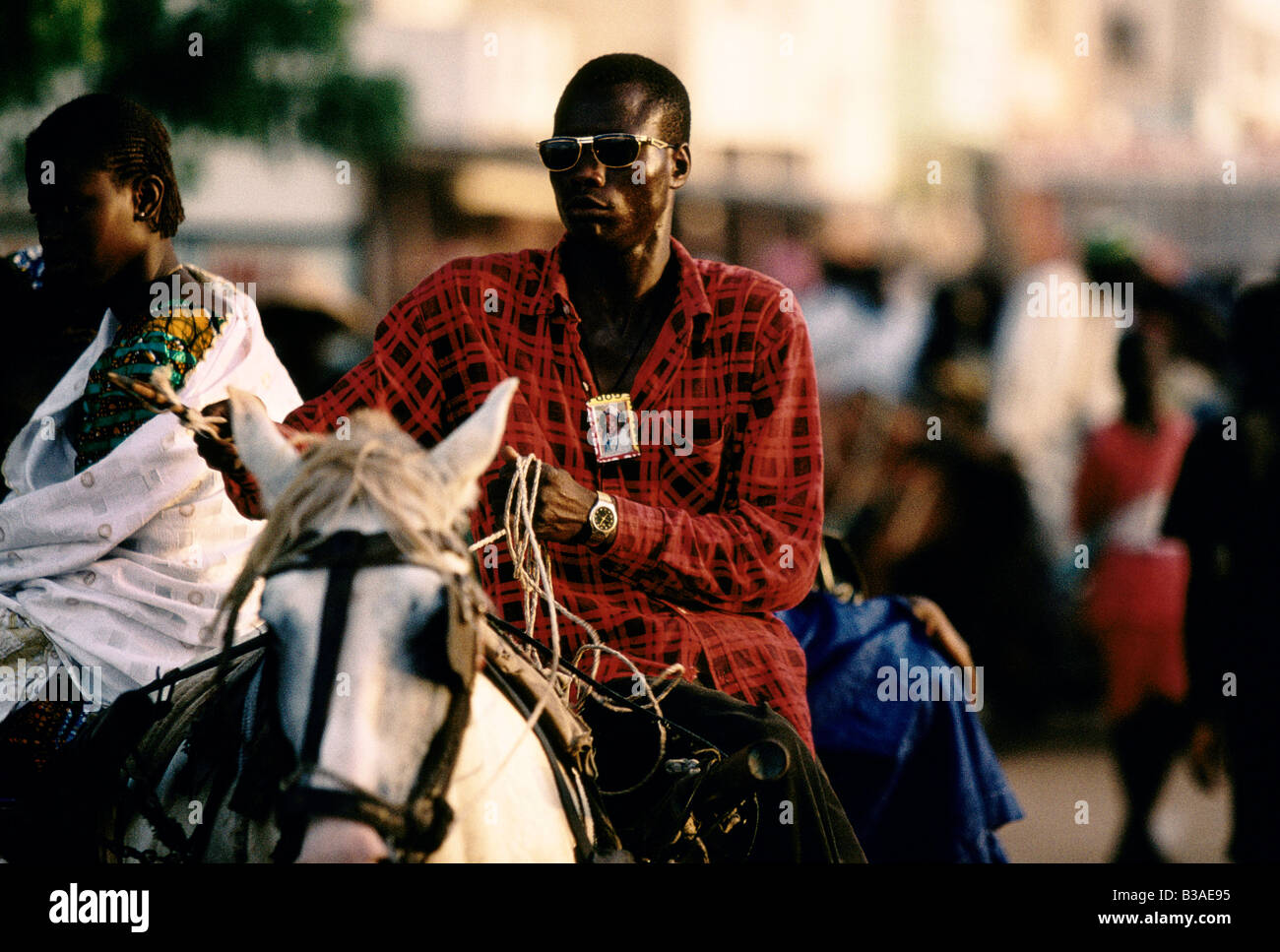 'TOUBA, AFRICA'S LITTLE MECCA', STREET SCENES INT OUBA, 1996 Stock Photo