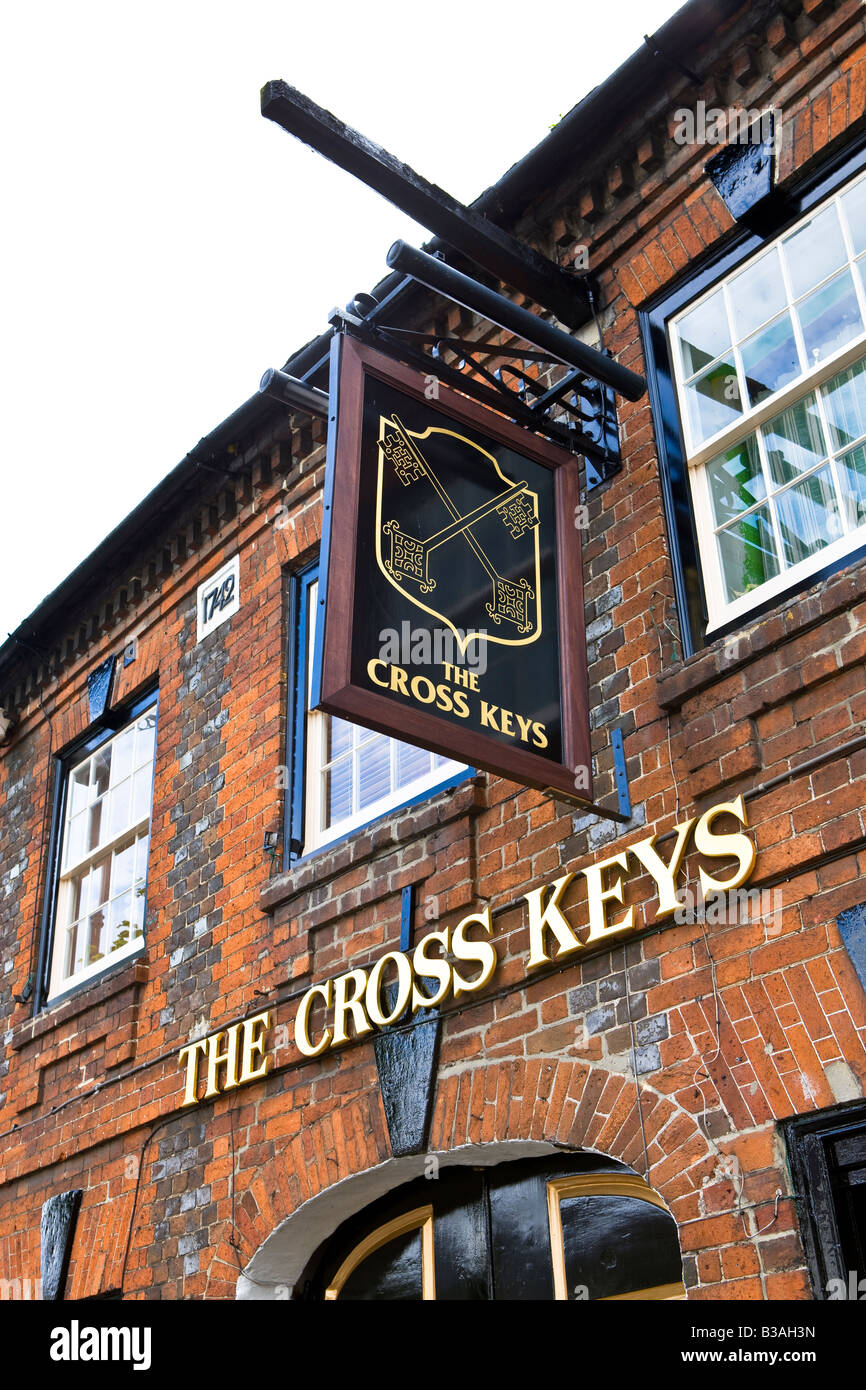 The Cross Keys Wootton Bassett Wiltshire Stock Photo Alamy