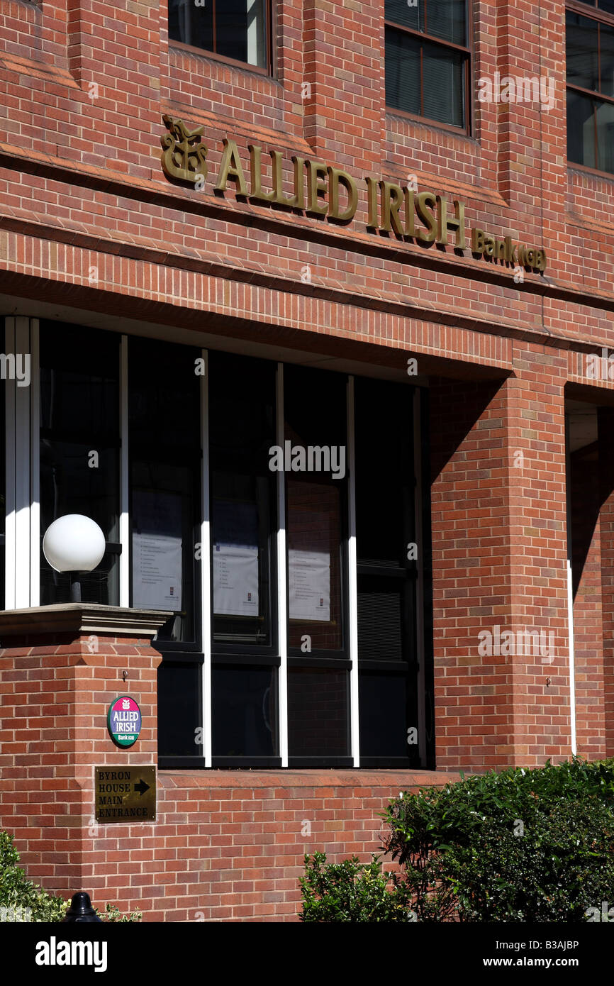 Allied Irish Bank, Nottingham, England, U.K. Stock Photo