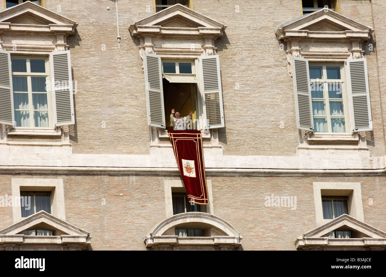Pope Window Vatican High Resolution Stock Photography and Images - Alamy