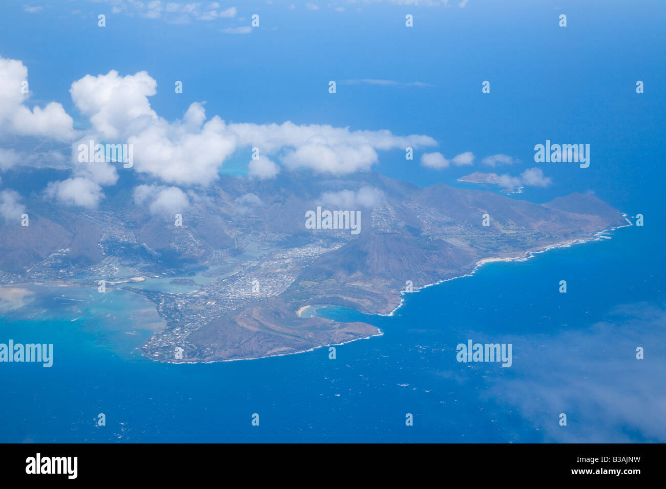 Aerial view hanauma bay oahu hi-res stock photography and images - Alamy