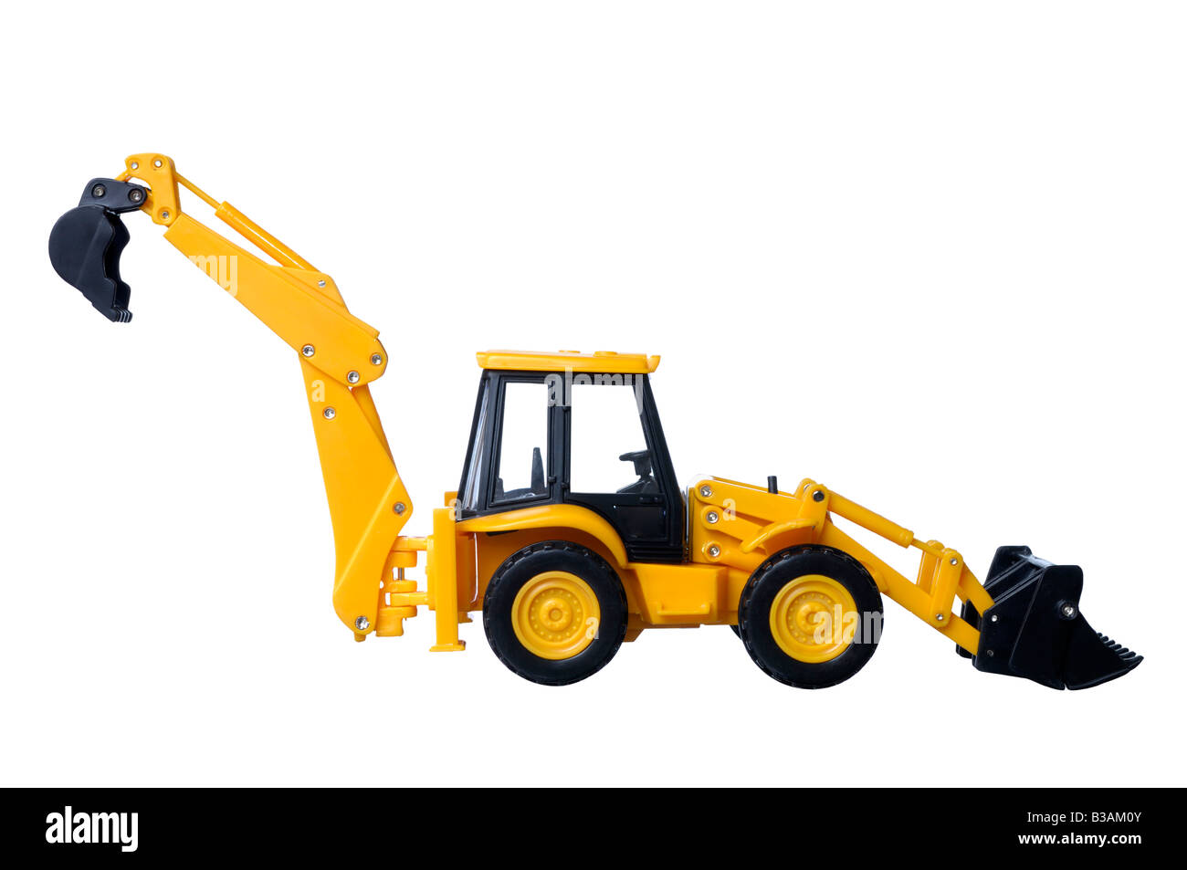 Backhoe loader Stock Photo