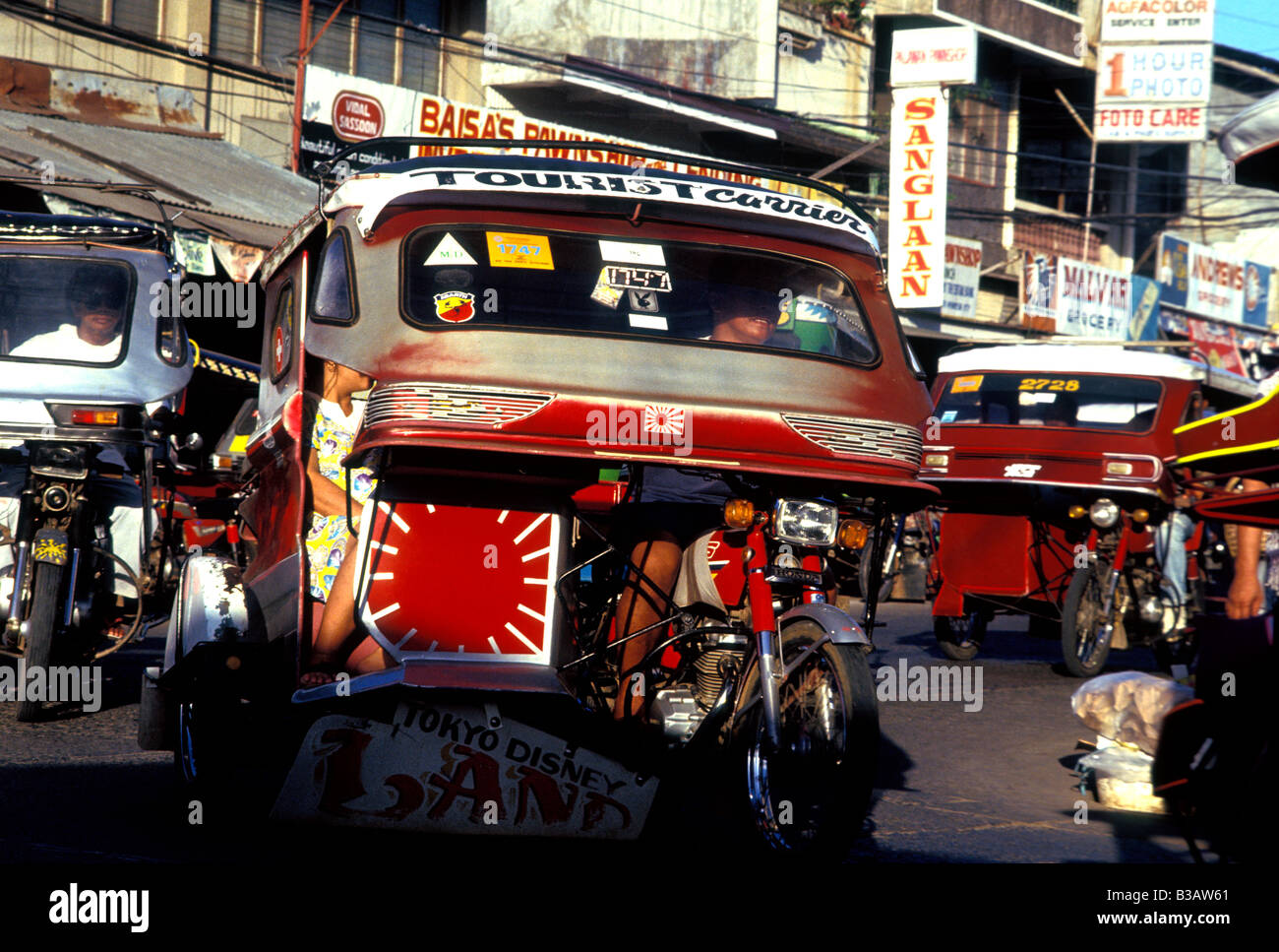 tricycles, puerto princesa, palawan philippines Stock Photo Alamy