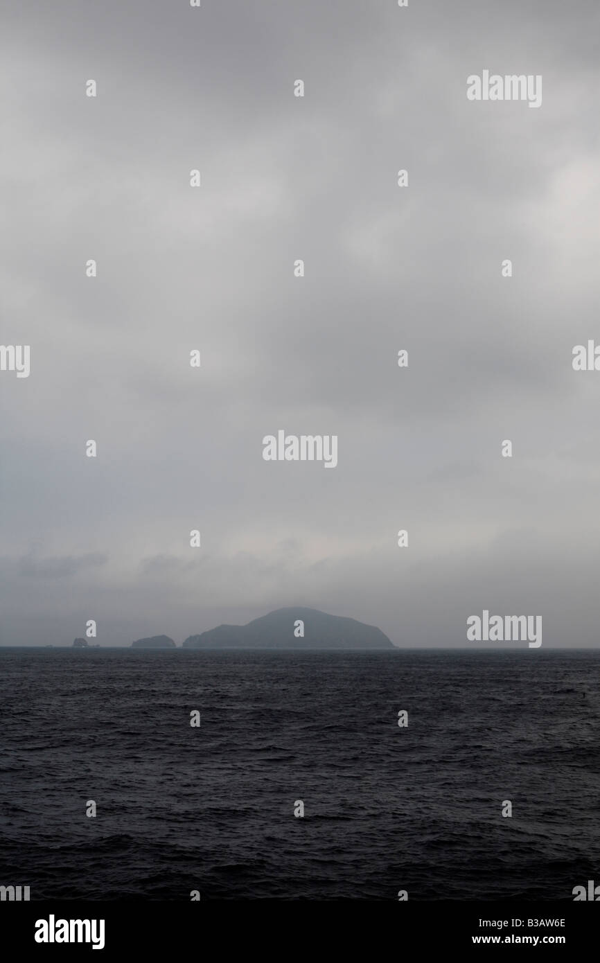 The Pacific island of Toshima Stock Photo