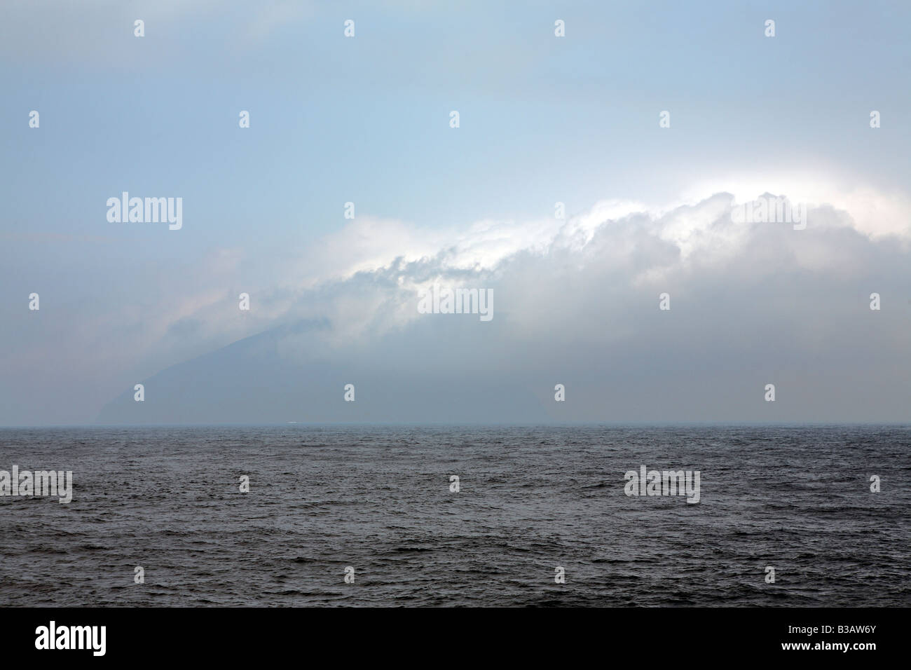 The Pacific island of Toshima Stock Photo