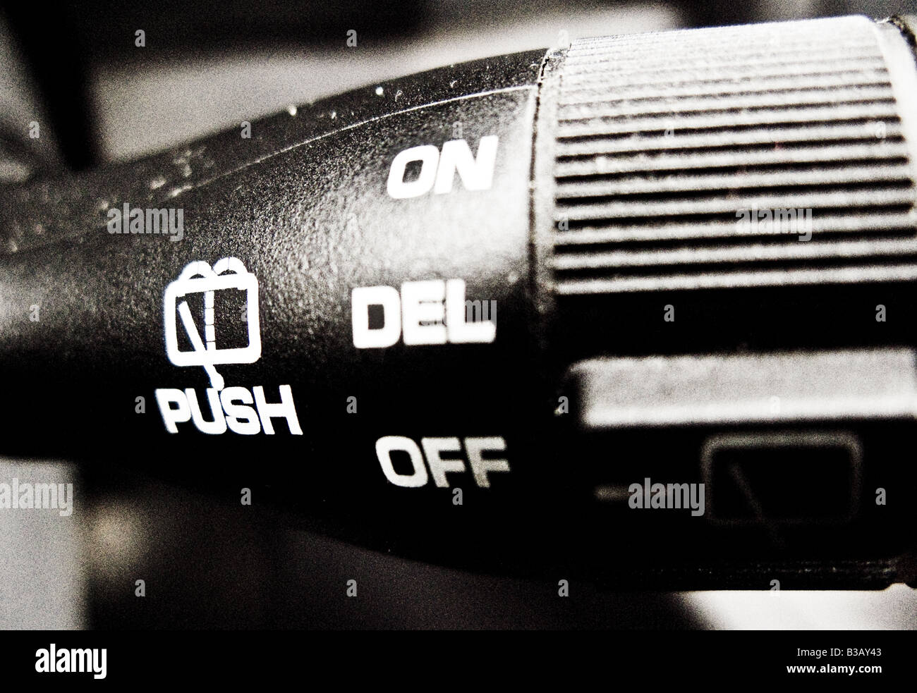 windshield wiper control Stock Photo Alamy