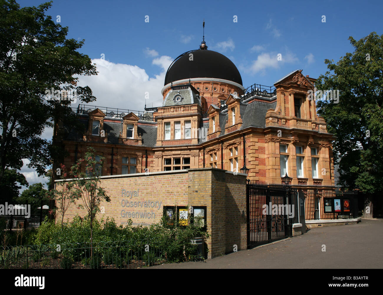 exterior of Royal Observatory Greenwich London  August 2008 Stock Photo