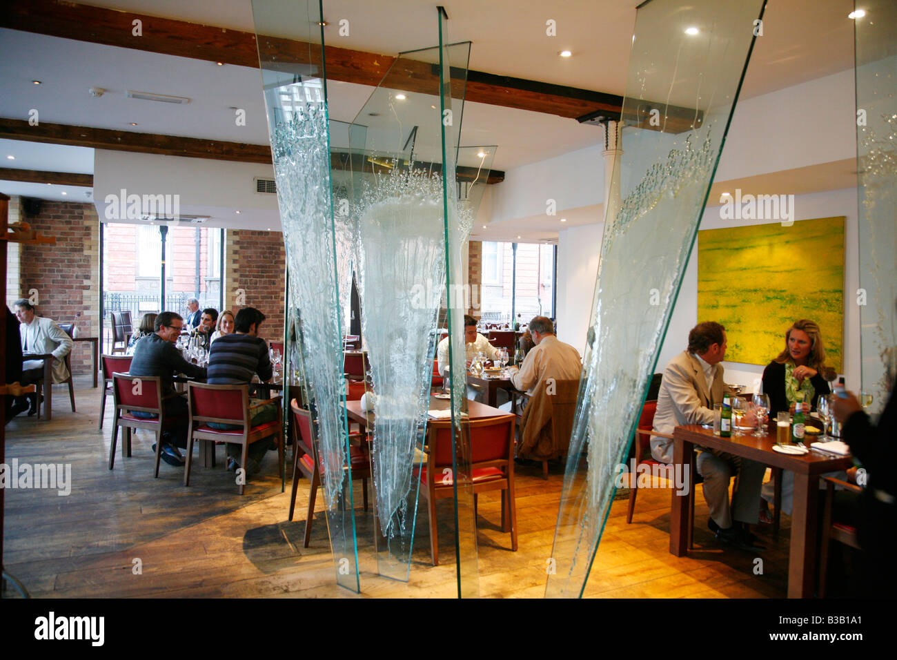 July 2008 - London Carriage Works Restaurant which is considered one of Liverpools finest restaurant England UK Stock Photo