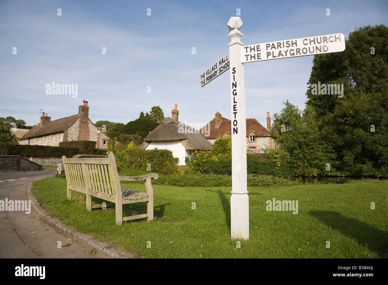 Singleton typical west sussex village hi-res stock photography and ...