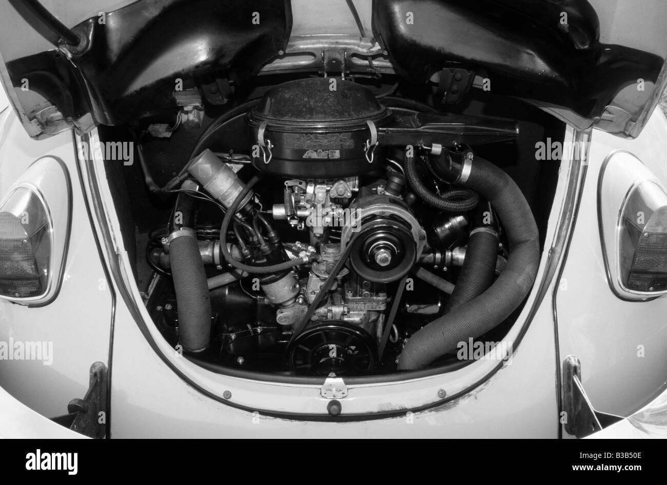 Volkswagen Beetle 1300 of 1970. 1285cc Stock Photo