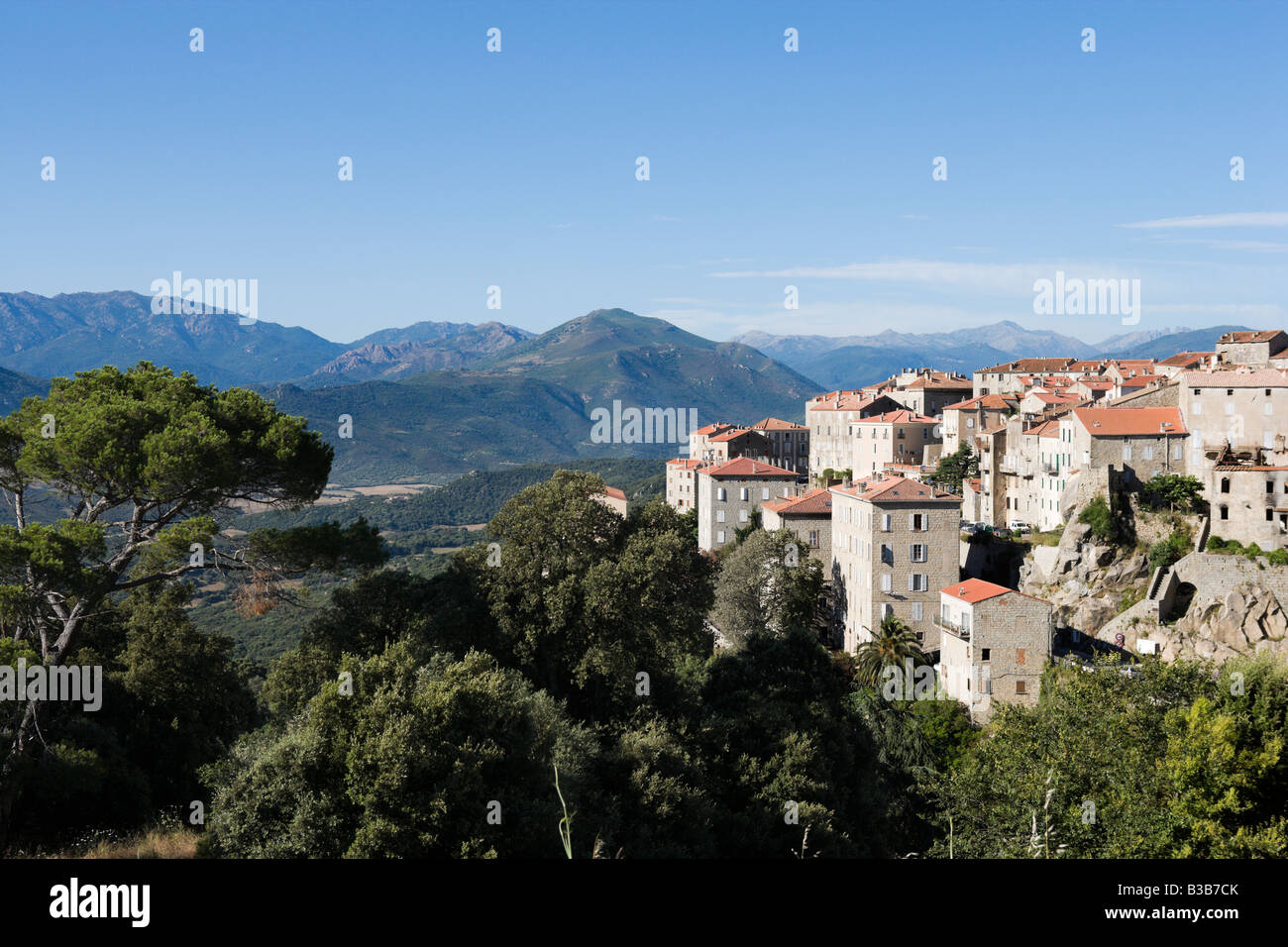 Alta Roca Corsica village mountains hi-res stock photography and images - Alamy