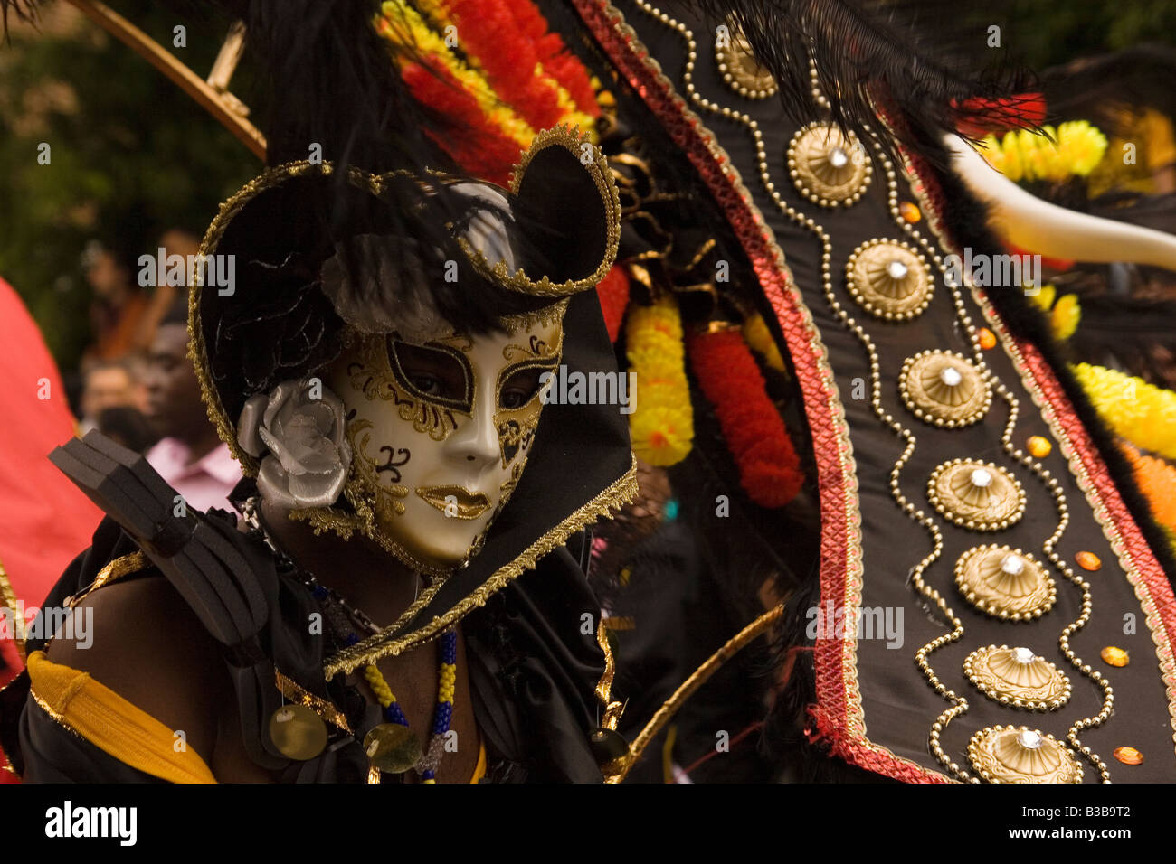 Man in the mask Carnival Stock Photo Alamy