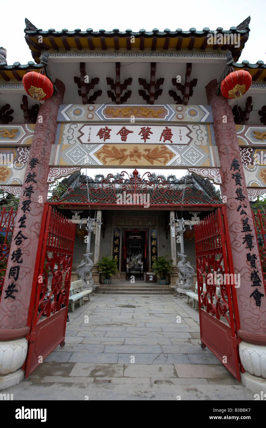 Chinese Assembly Hall Gate, Hoi An, Quang Nam Province, Vietnam Stock Photo Alamy