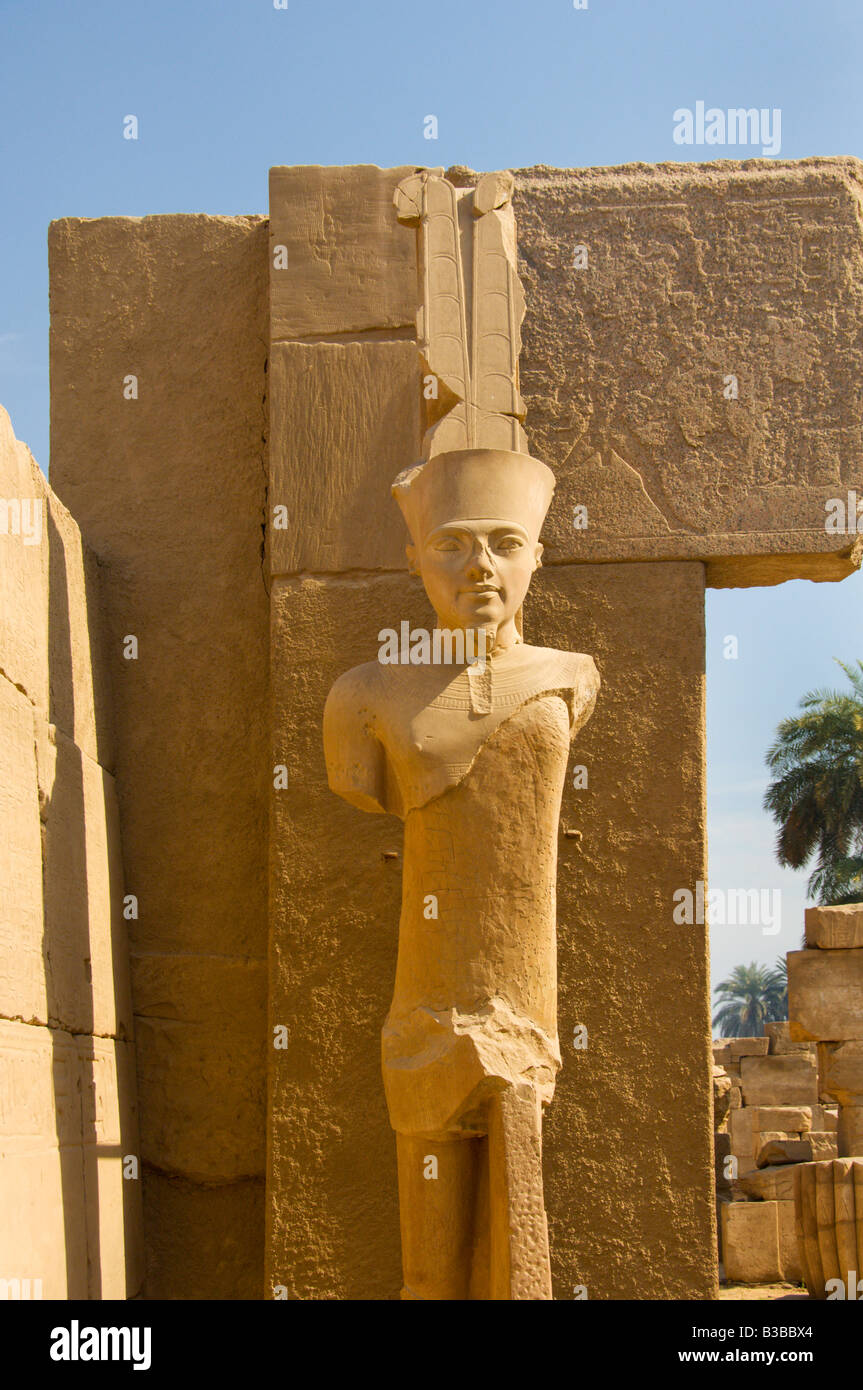 The Temple of Karnak in Luxor Egypt Stock Photo - Alamy