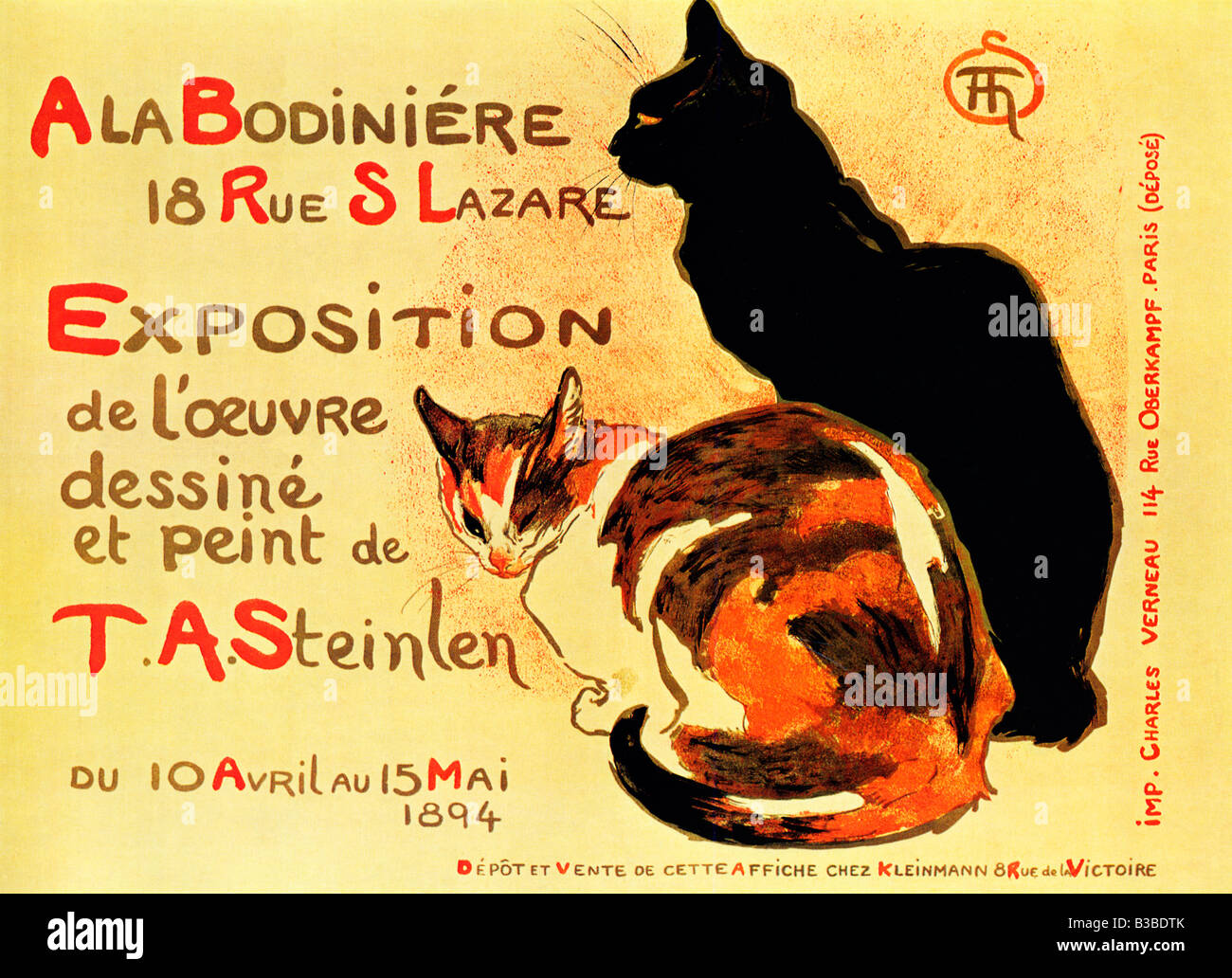 Art Nouveau Poster Exposition High Resolution Stock Photography And Images Alamy