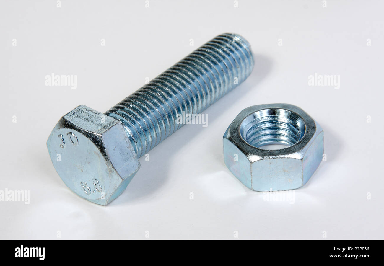 A nut and bolt Stock Photo Alamy