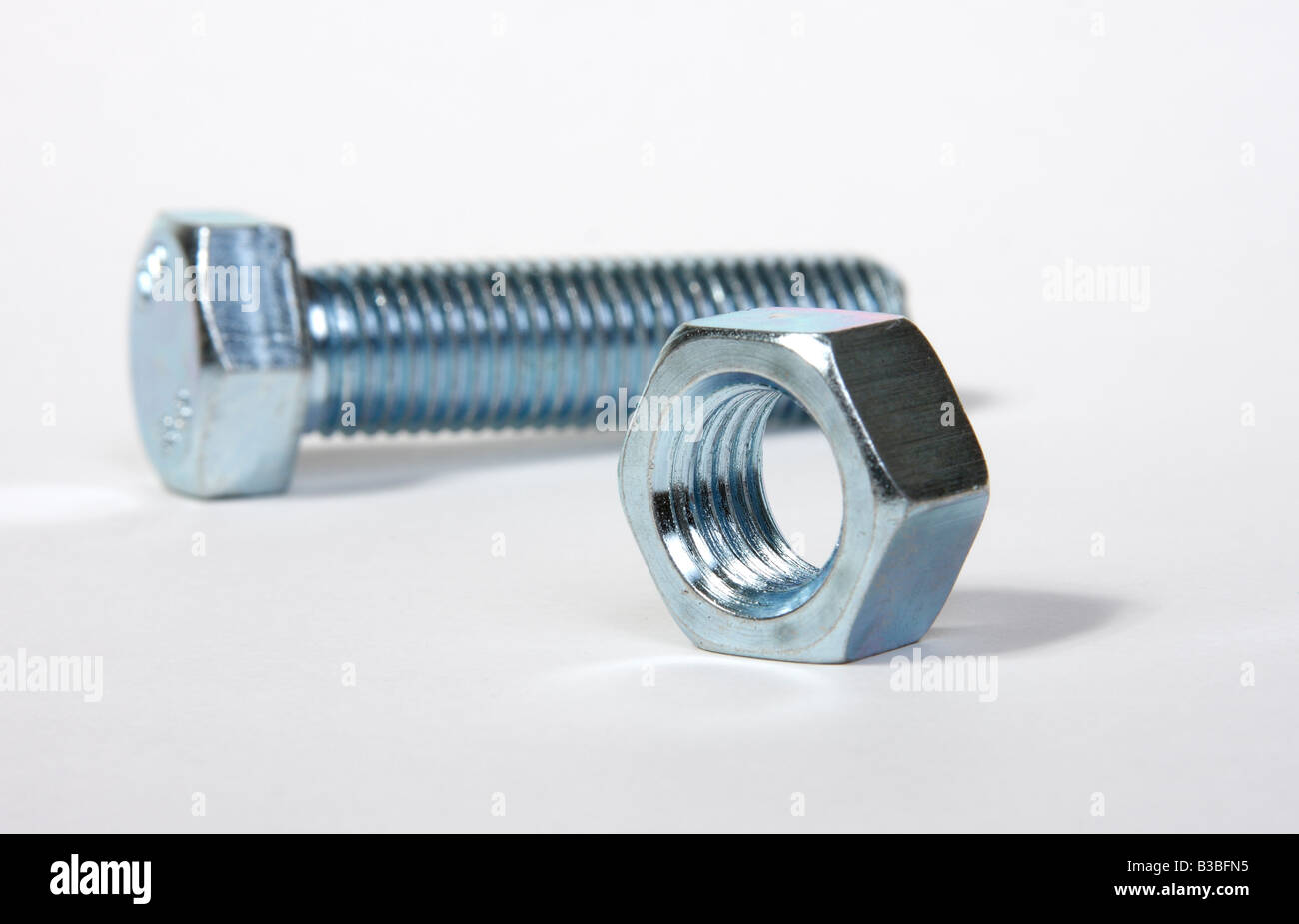 Nut and bolt fasteners hires stock photography and images Alamy