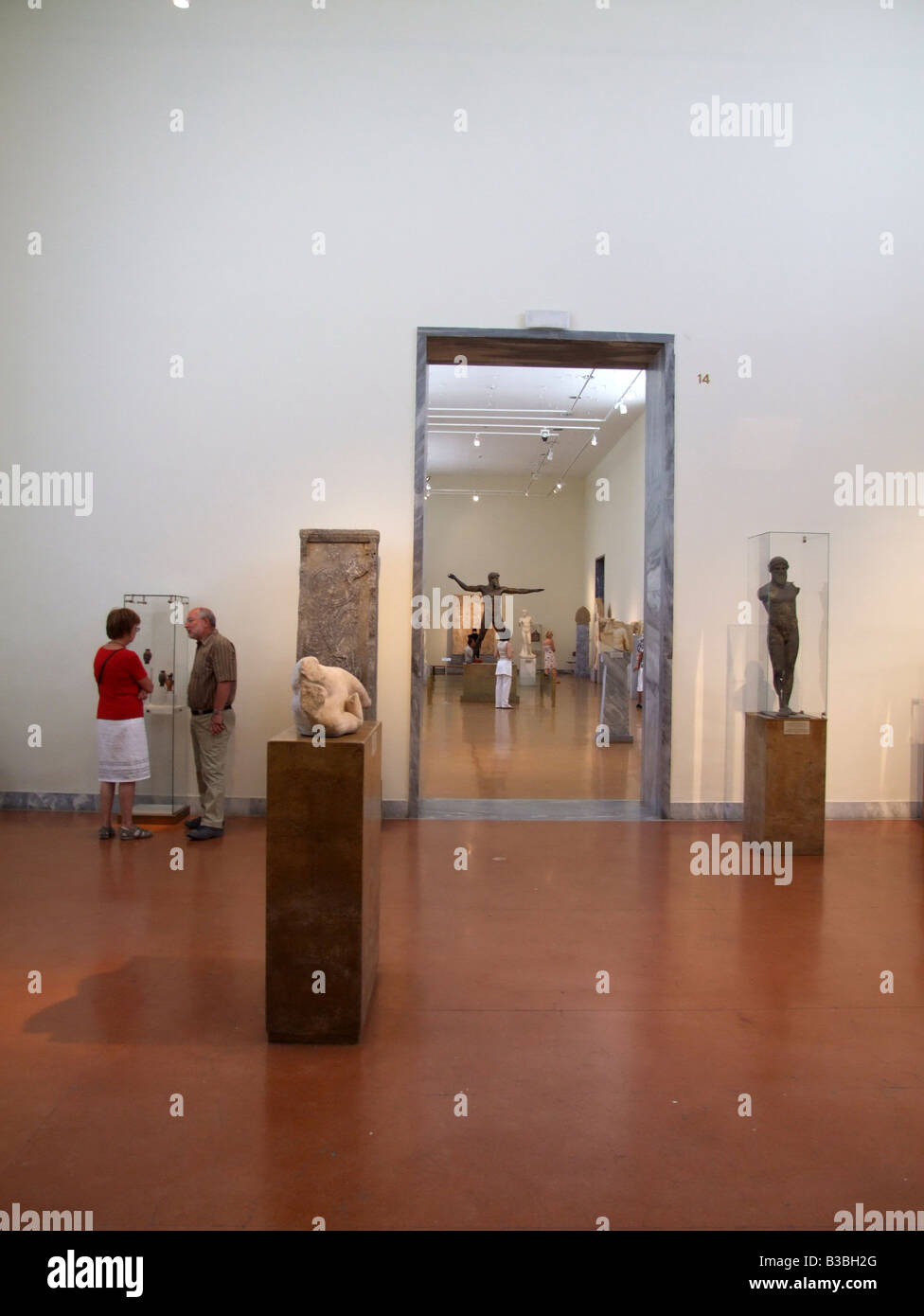Inside National Museum of Archeology Athens Greece Stock Photo Alamy