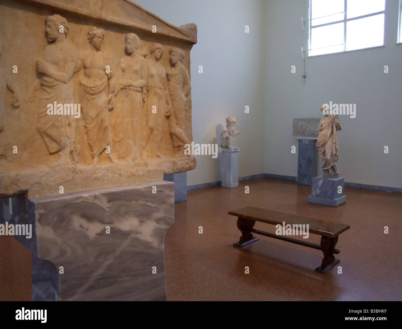 Inside National Museum of Archeology Athens Greece Stock Photo Alamy
