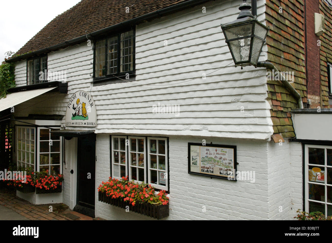 The house at pooh corner stock photo alamy