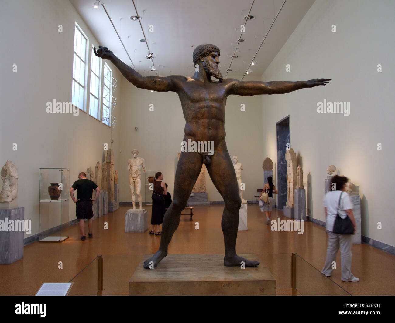 Inside National Museum of Archeology Athens Greece Stock Photo Alamy