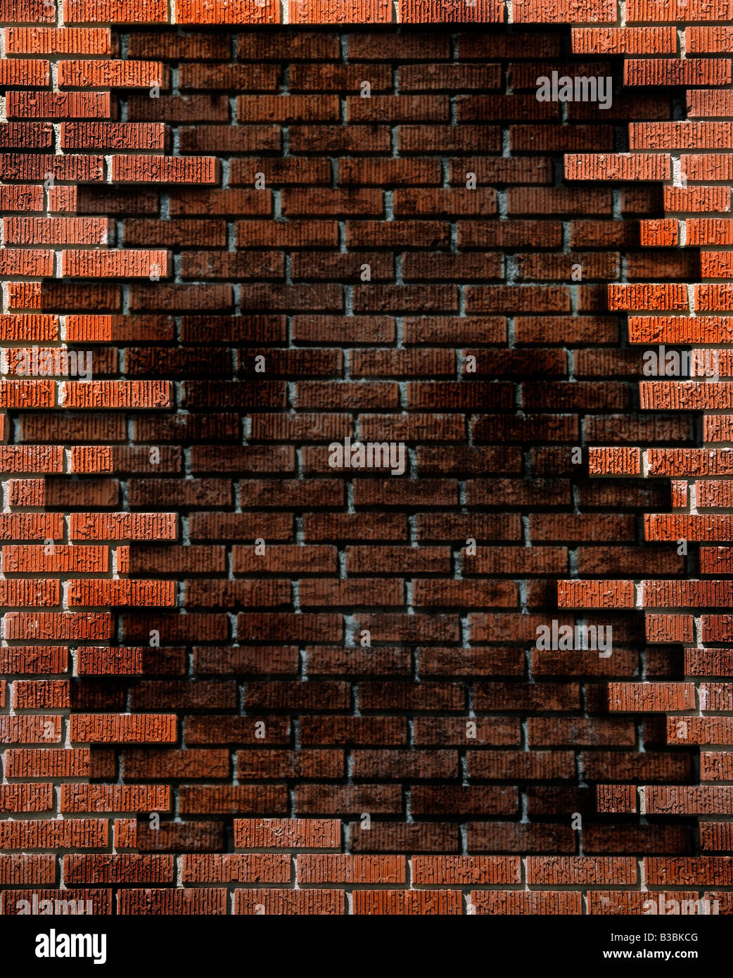 Brick repeat pattern Cut Out Stock Images & Pictures - Alamy