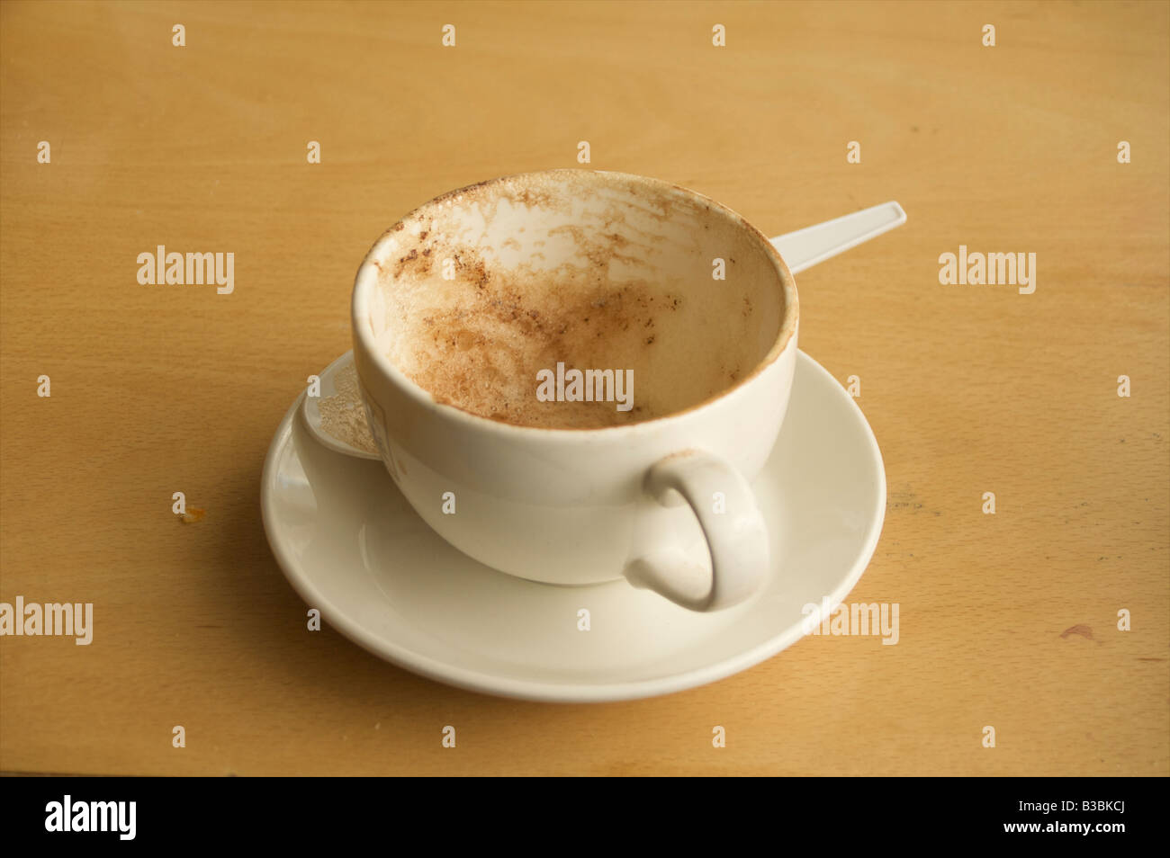 Used coffee cup Stock Photo Alamy