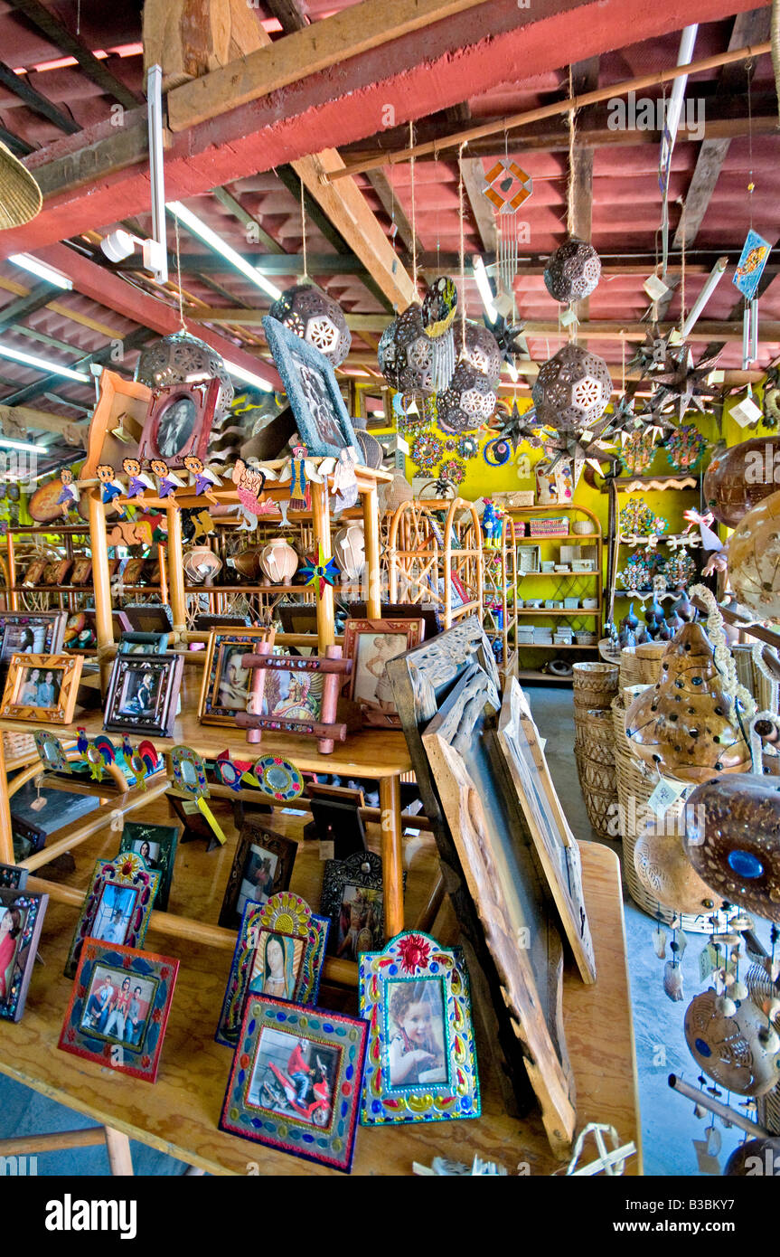 ZIHUATANEJO, Mexico Local craft stores in Zihuatanejo, Mexico Stock