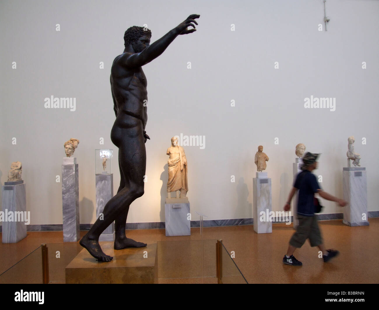 Inside National Museum of Archeology Athens Greece Stock Photo Alamy