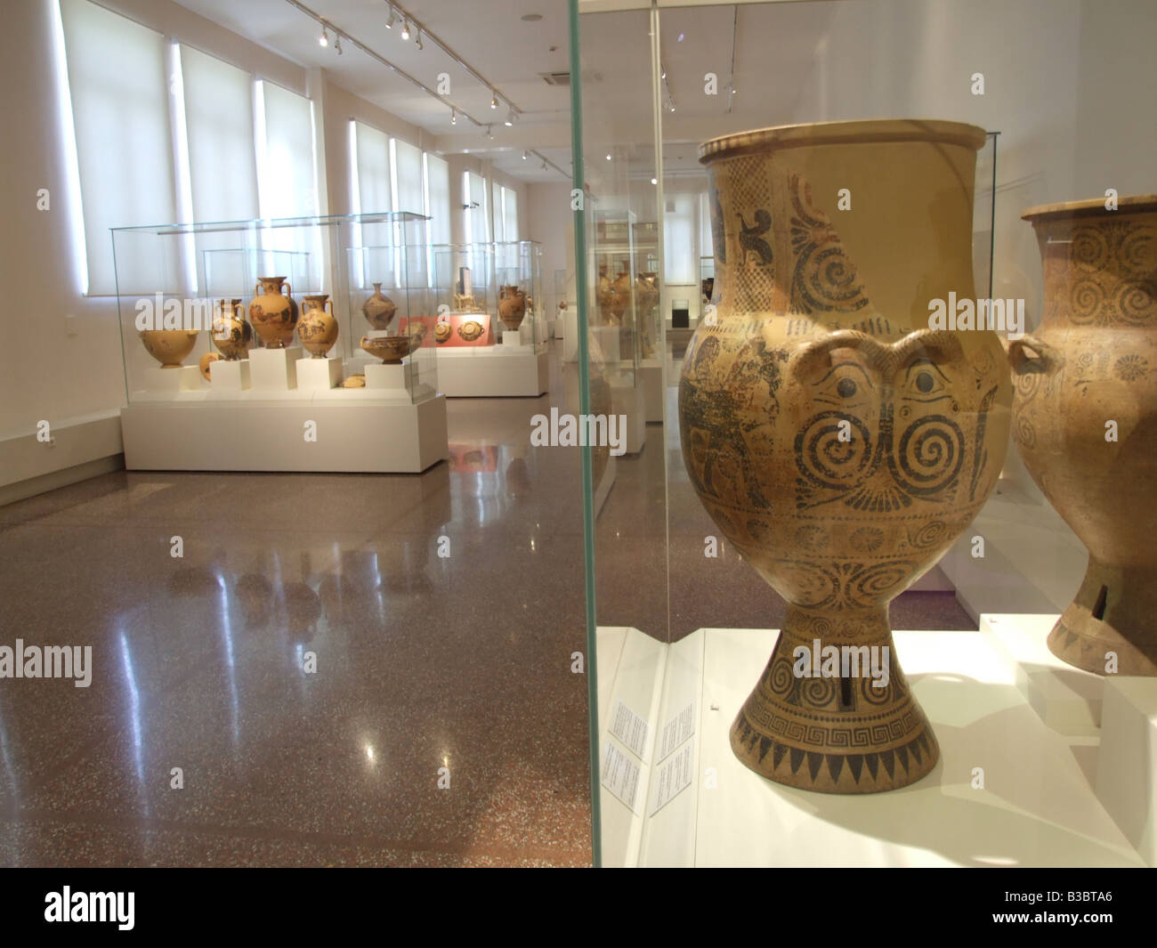 Inside National Museum of Archeology Athens Greece Stock Photo Alamy
