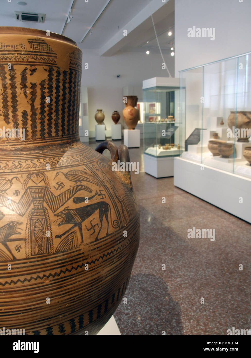 Inside National Museum of Archeology Athens Greece Stock Photo Alamy