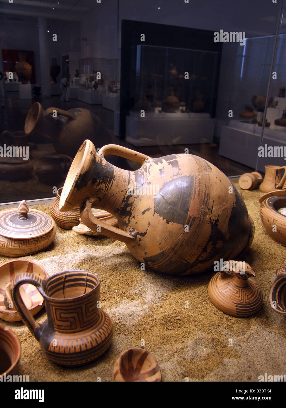Inside National Museum of Archeology Athens Greece Stock Photo Alamy