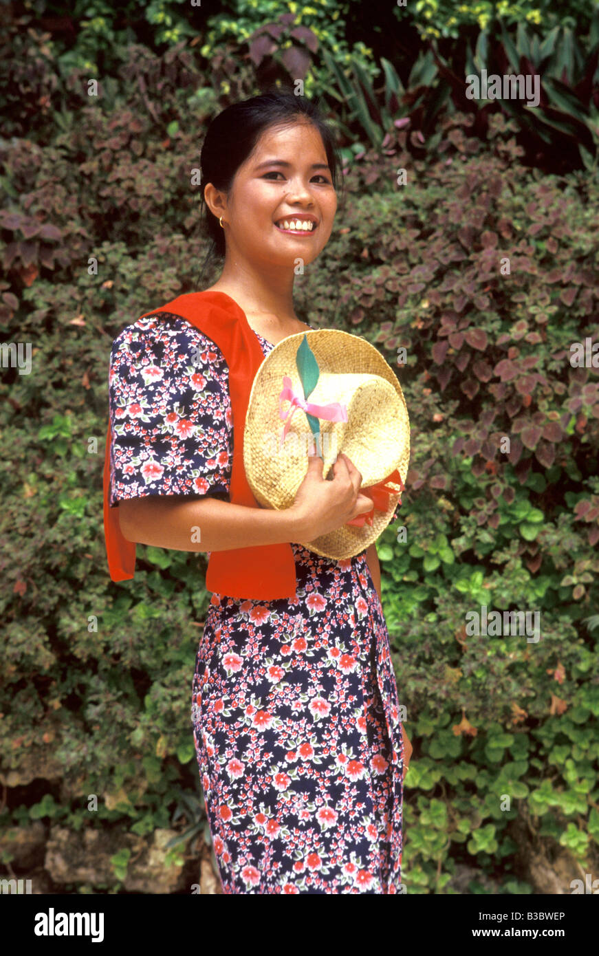 traditional costume davao mindanao philippines Stock Photo - Alamy