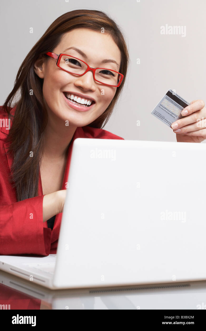 Shopping asian card hi-res stock photography and images - Alamy