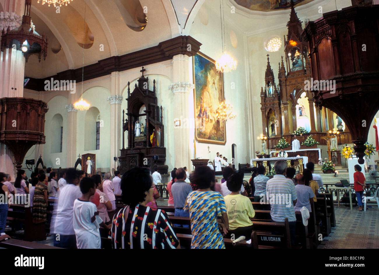 la paz church iloilo panay island philippines Stock Photo Alamy