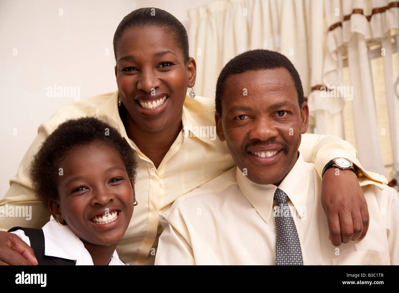 Middle class family portrait two hi-res stock photography and images ...