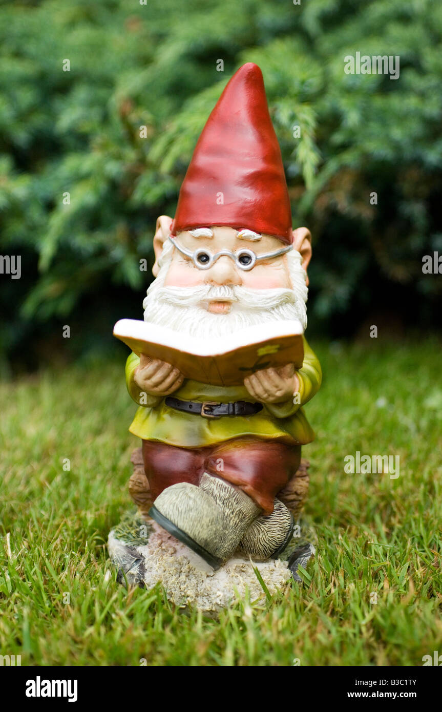 A garden gnome Stock Photo Alamy