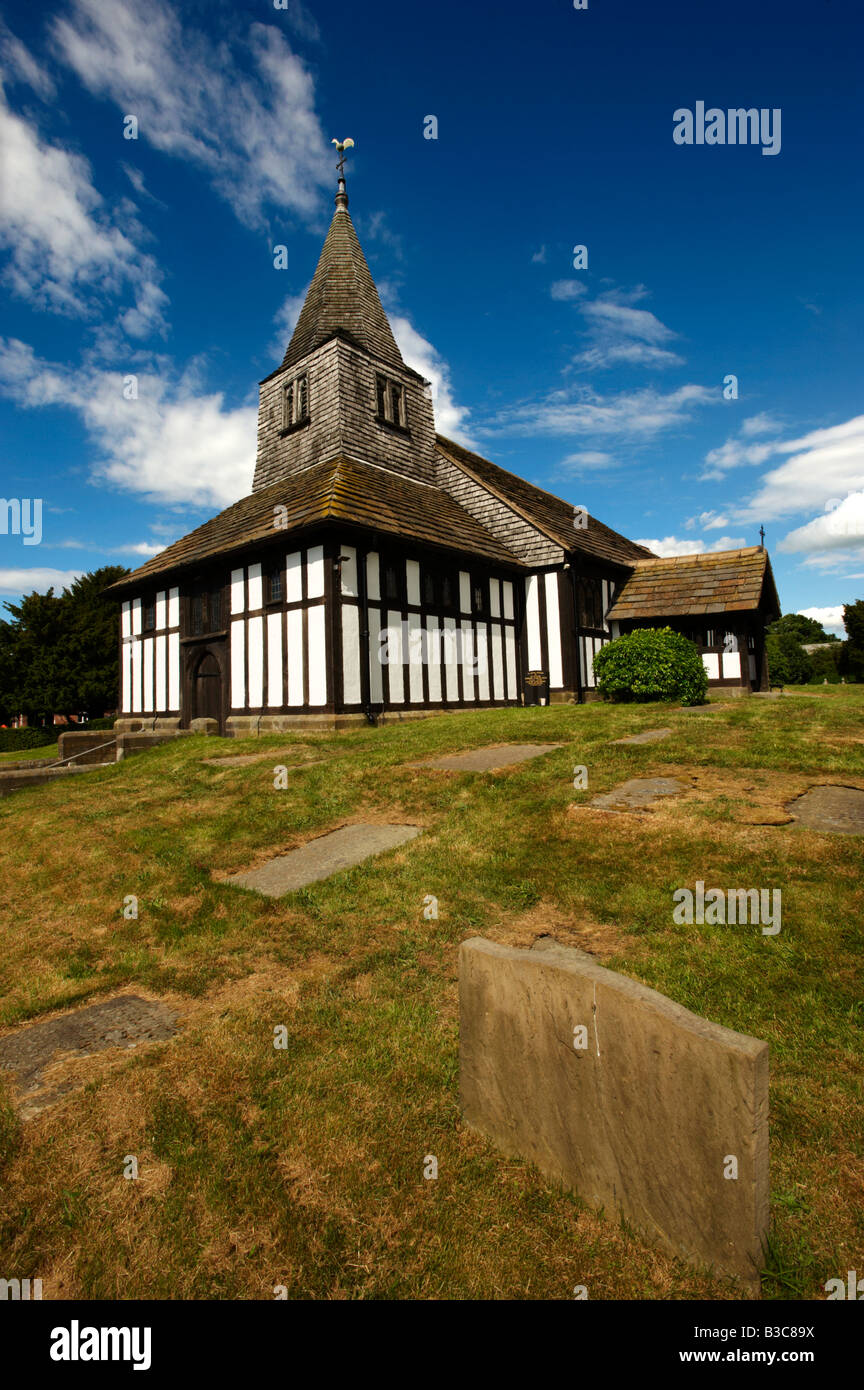 St James St Paul Church Marton Cheshire UK Stock Photo