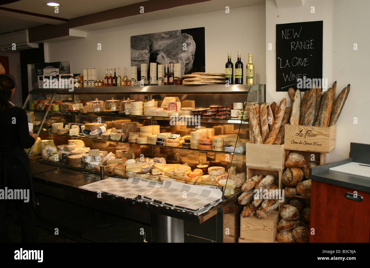 bread and cheese Stock Photo