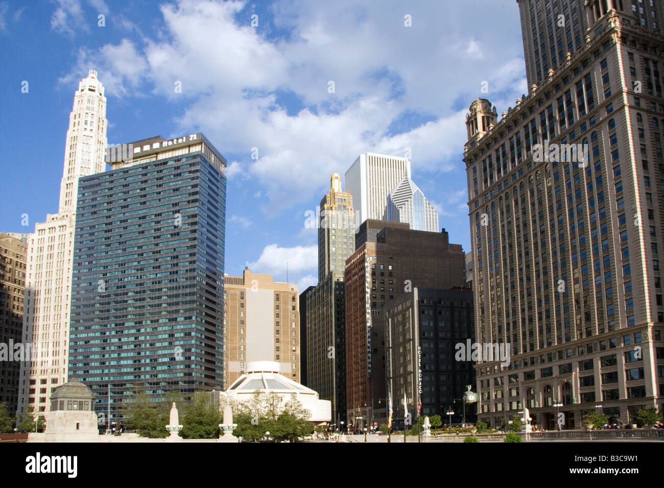 Chicago Buildings Architecture Stock Photo - Alamy