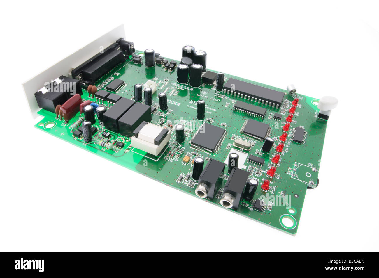 Computer Network Card Stock Photo Alamy