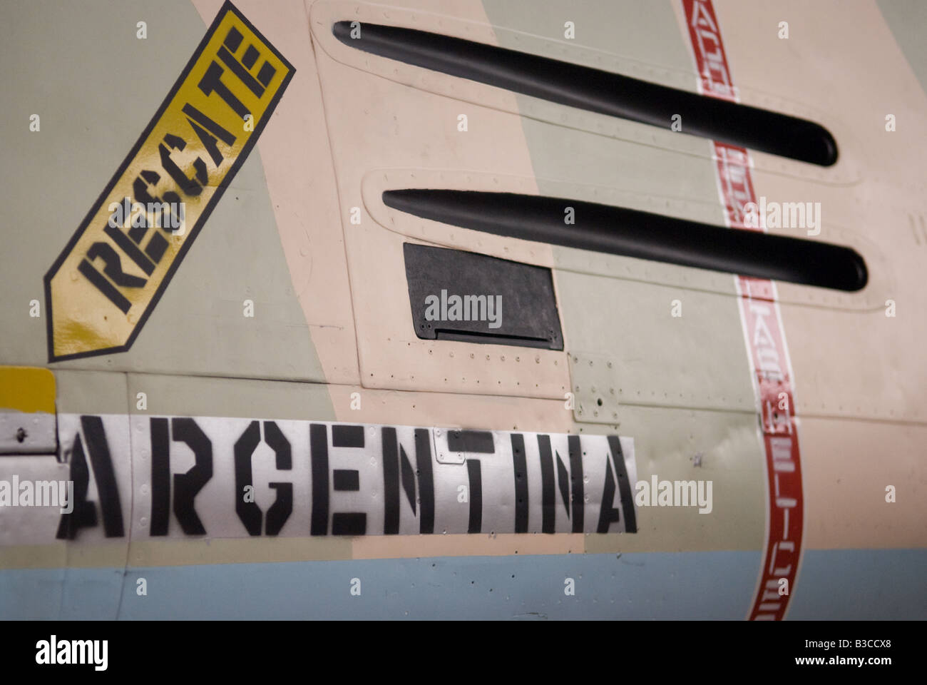 Aircraft signage Stock Photo - Alamy