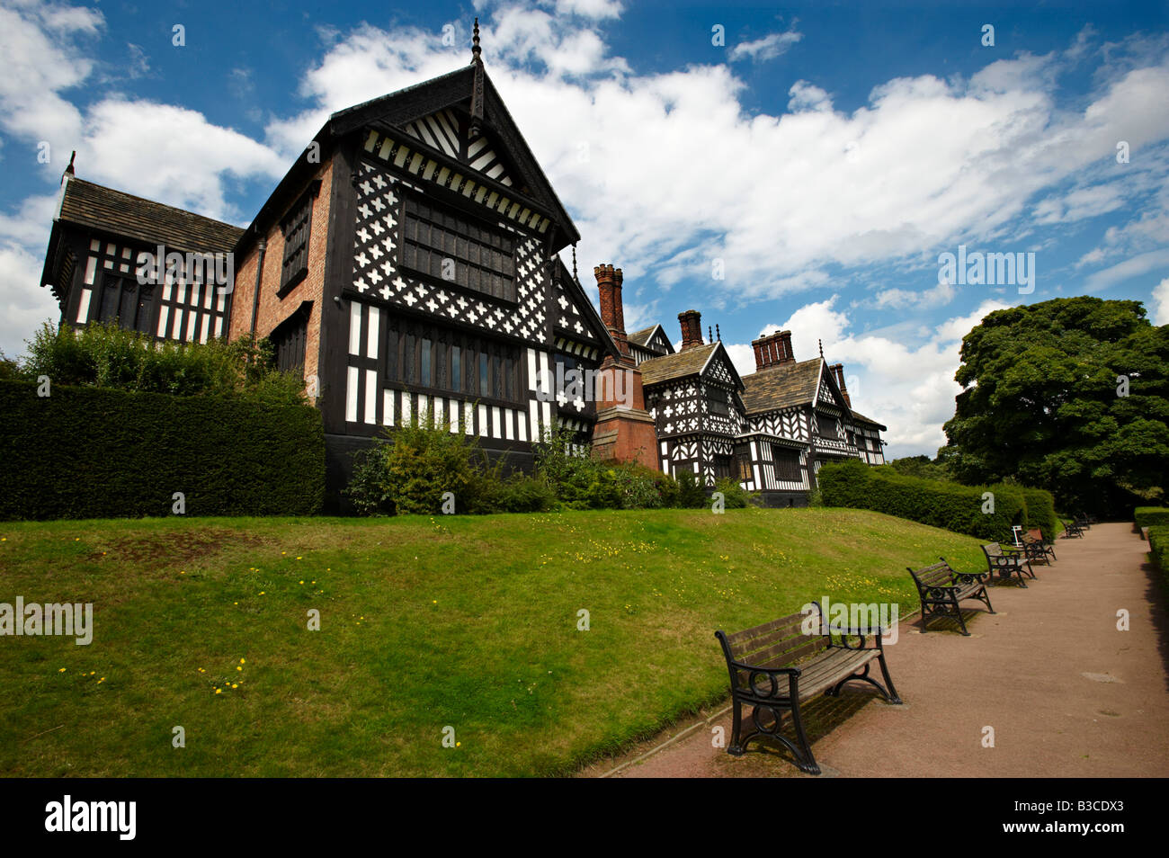 Bramhall Park Cheshire UK Stock Photo Alamy
