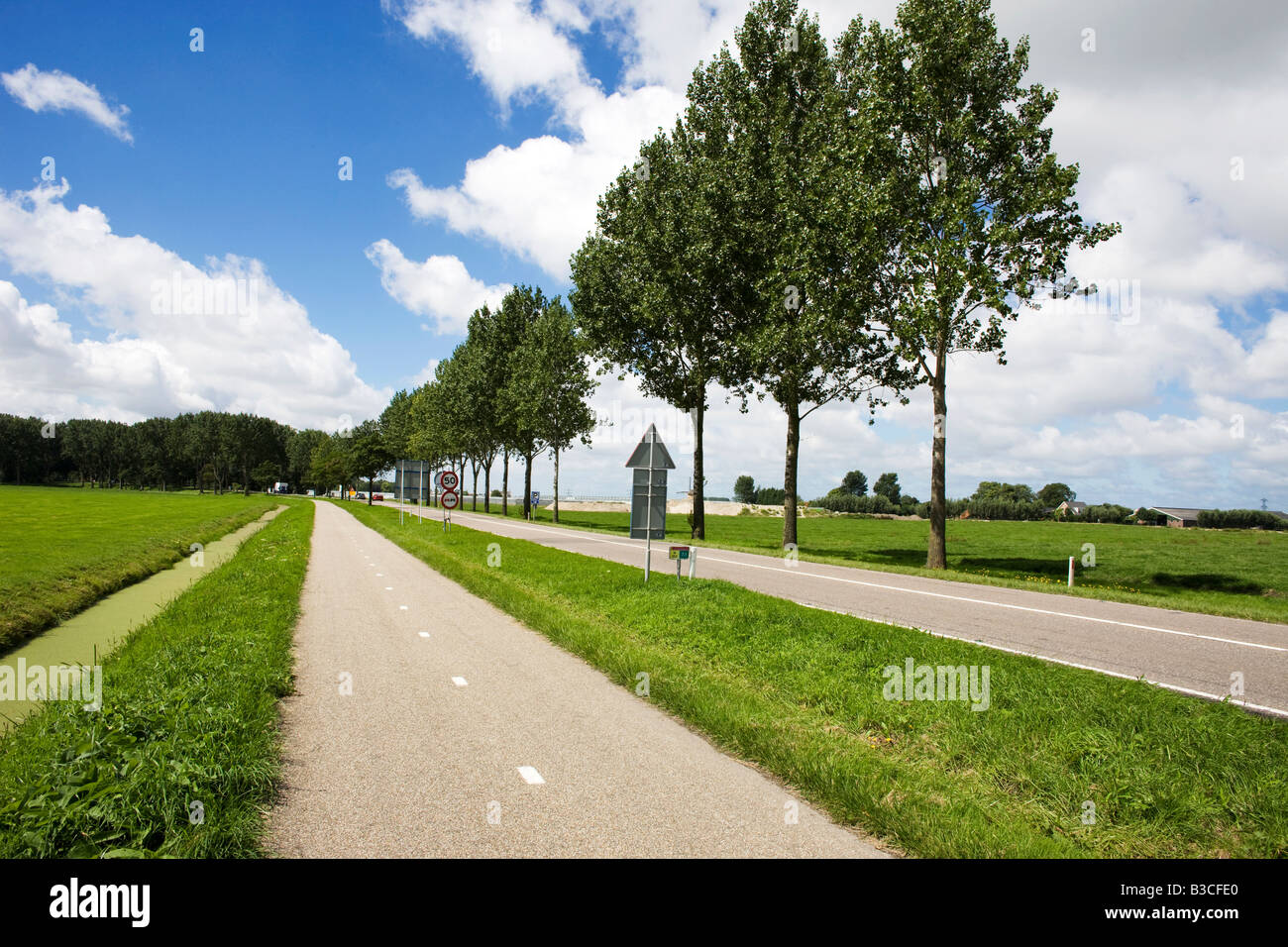 empty highway - road Stock Photo