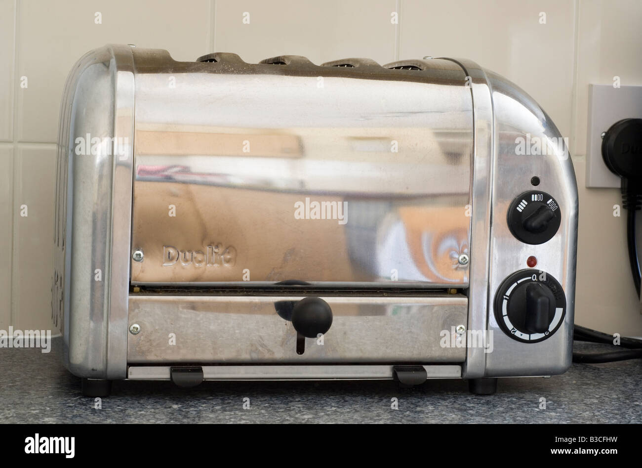 Top quality Dualit toaster in stainless steel finish Stock Photo Alamy