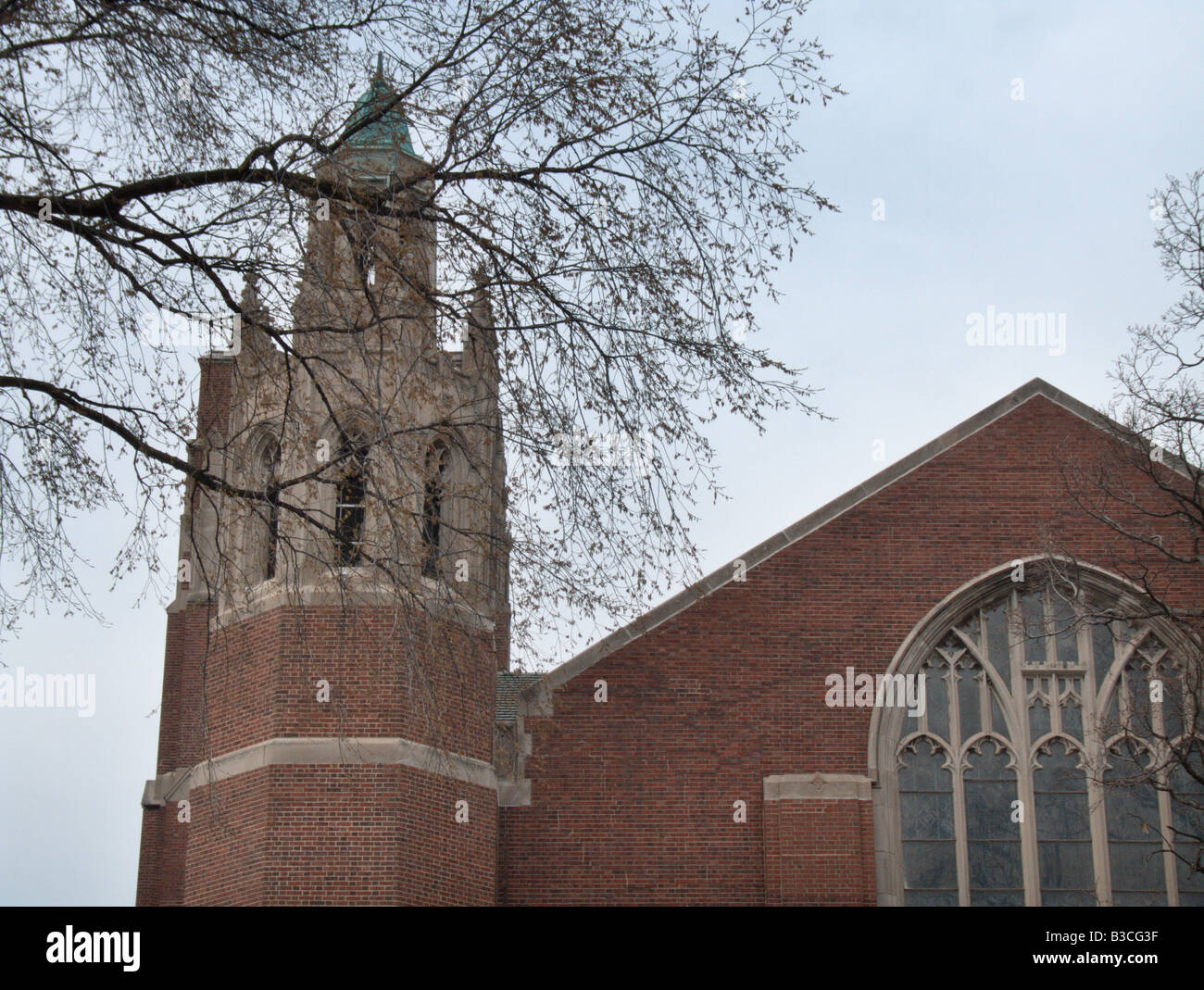 First Baptist Church of Oak Park (designed by E. E. Roberts and built
