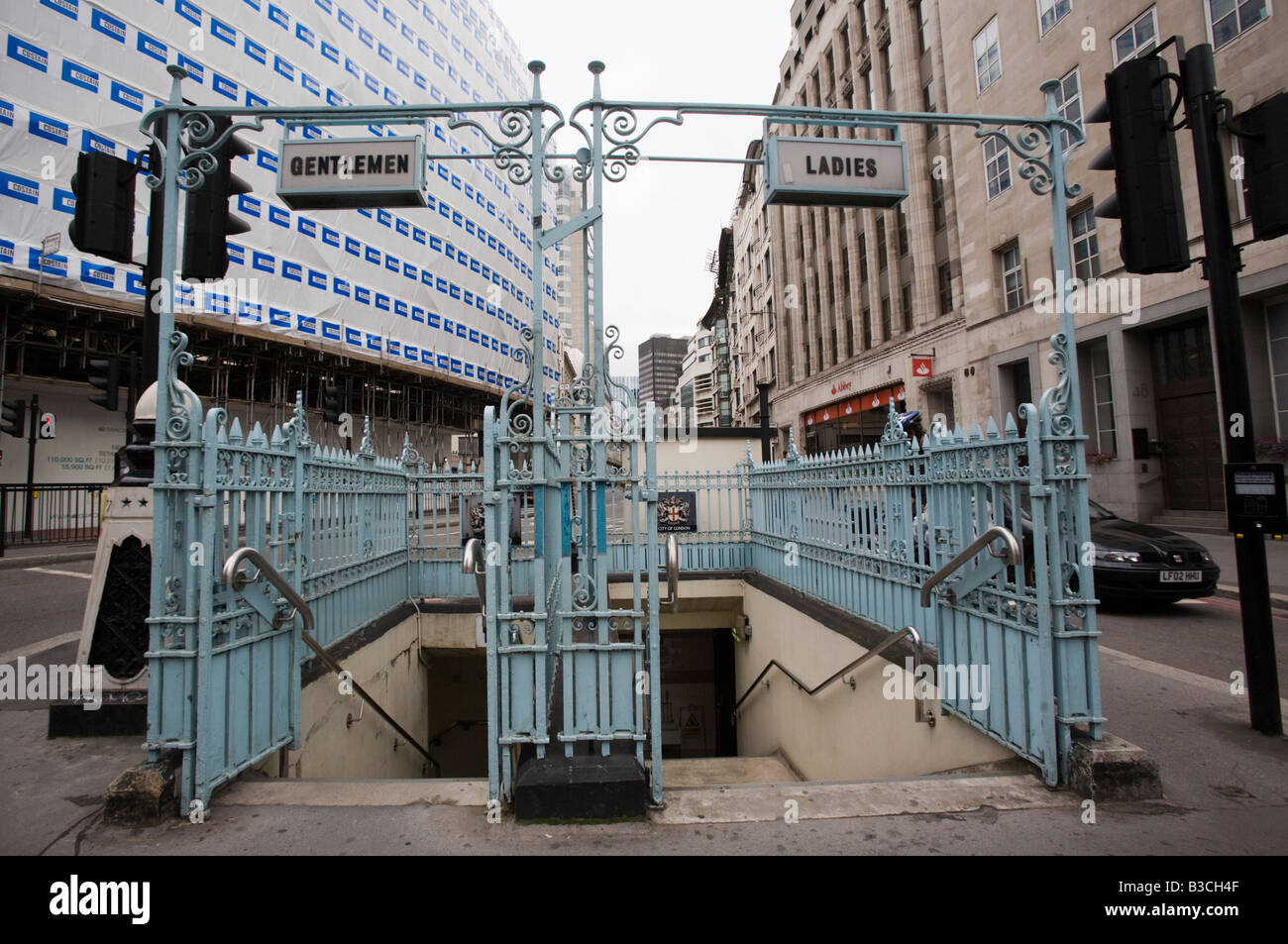 City of London underground Toilets Gentlemen and Ladies in Eastcheap