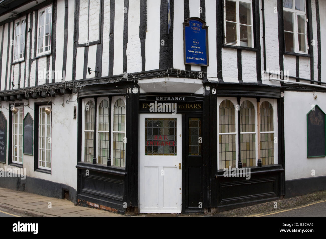 Walsingham village centre high street norfolk east anglia england uk gb