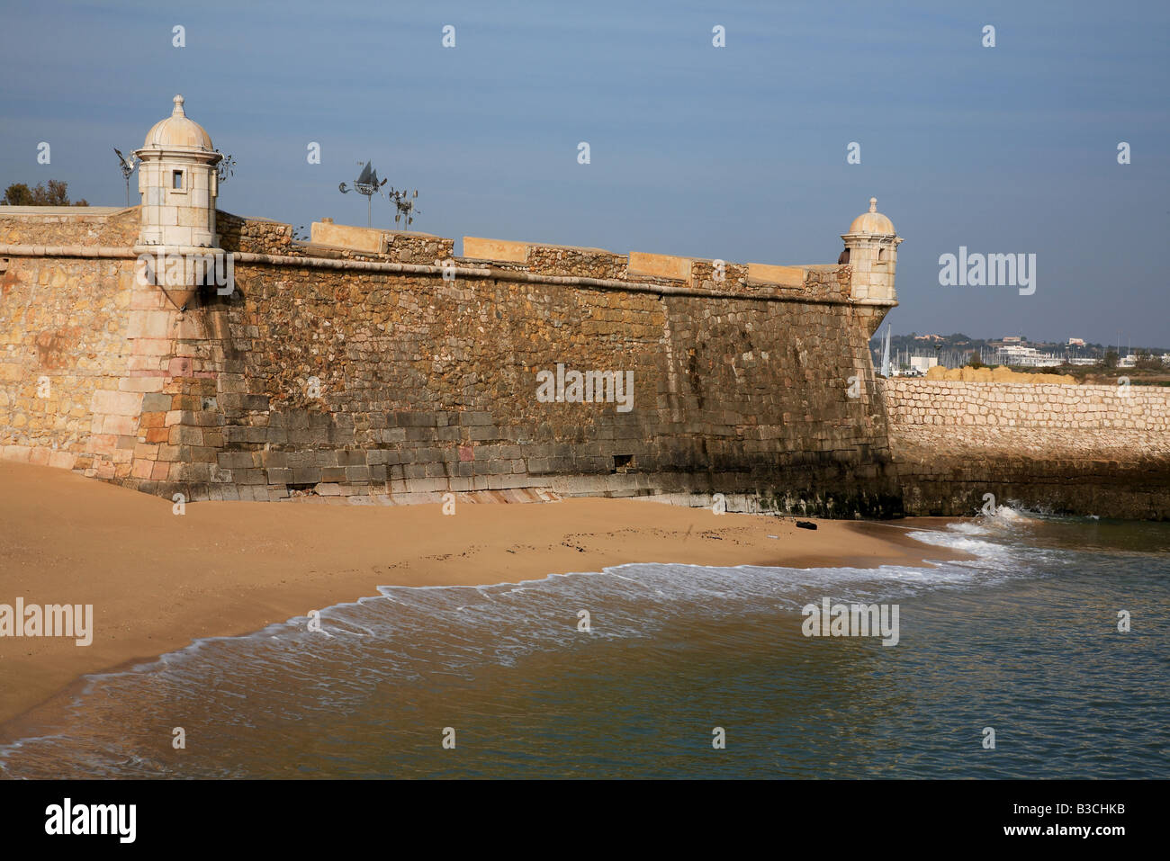 Forte Ponta da Bandeira Lagos Algarve Portugal Stock Photo Alamy